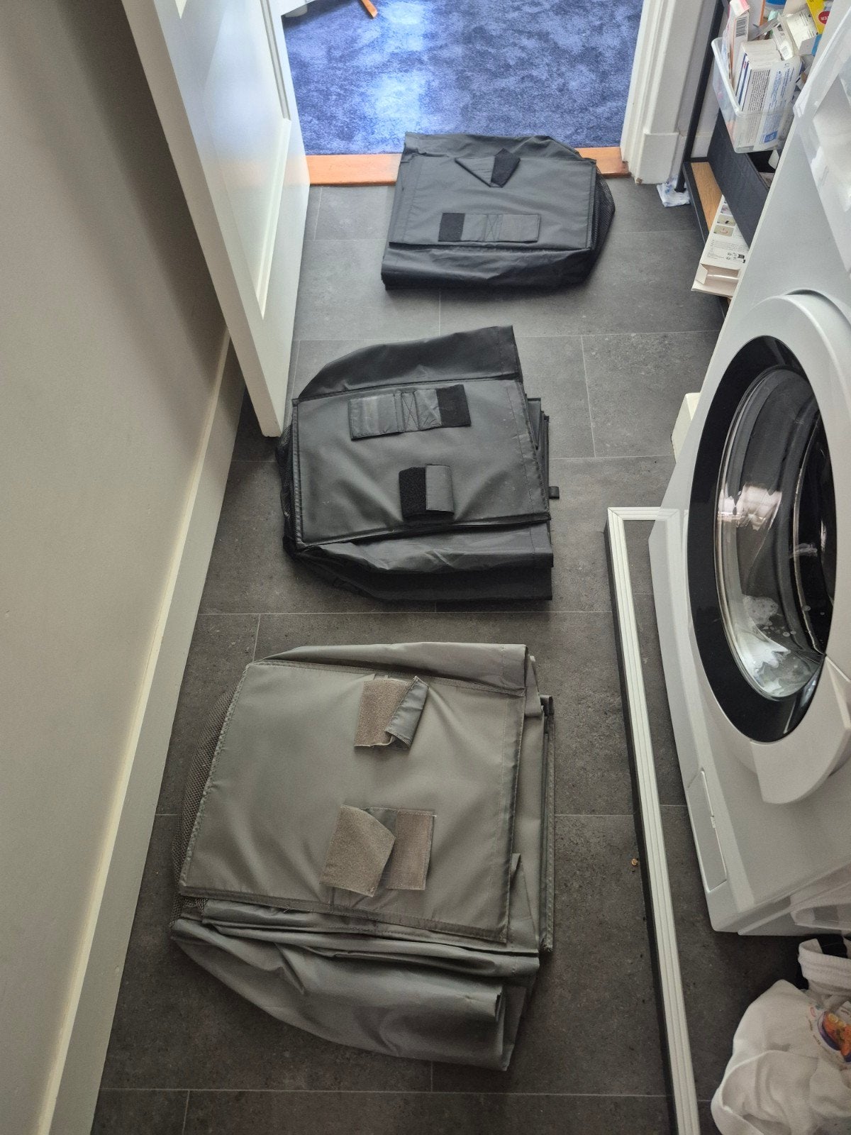 IKEA Skubb Kleding Organisers 2x Grijs Zwart, Huis en Inrichting, Kasten | Kledingkasten, Ophalen, Gebruikt, 100 tot 150 cm, 25 tot 50 cm