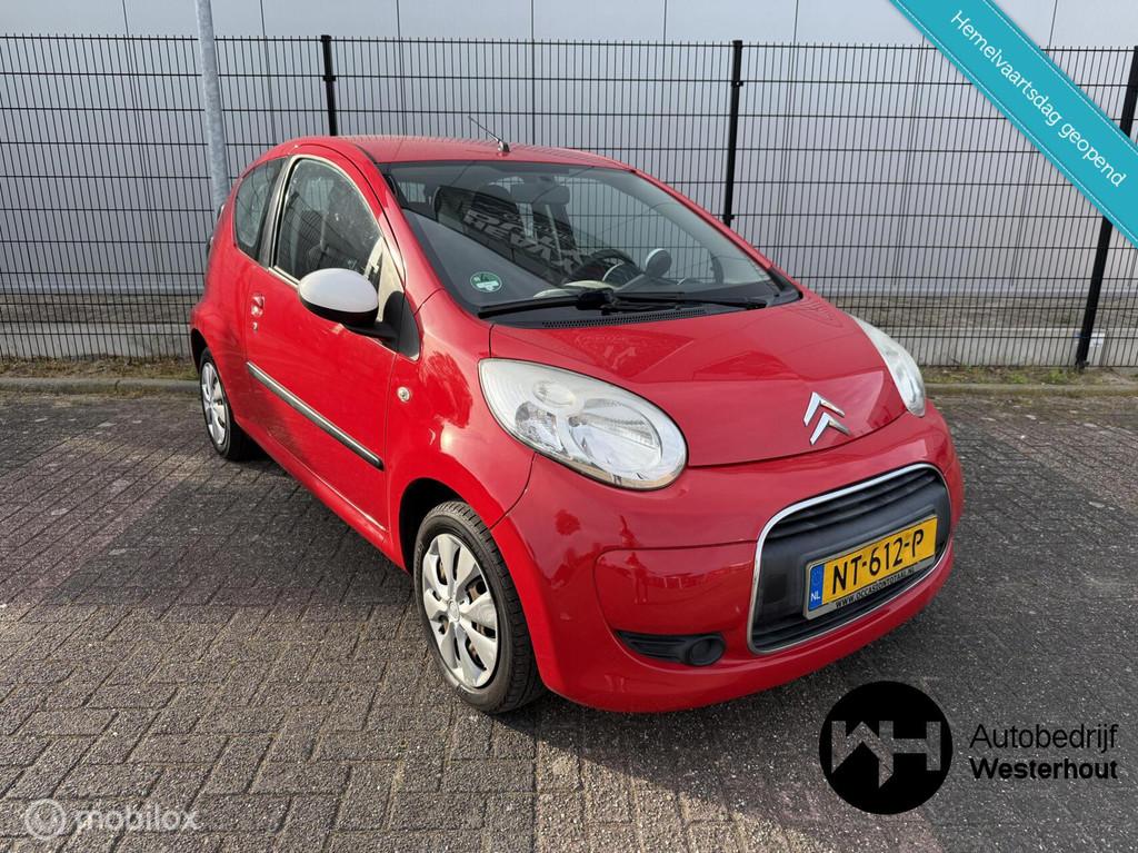 Citroen C1 1.0-12V Exclusive Airco Elektrische ramen nieuwe, Voorwielaandrijving, Euro 5, Gebruikt, 4 stoelen