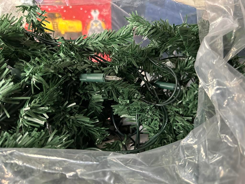 Kerstsslinger met verlichting prijs 7.50 euro, Ophalen of Verzenden, Zo goed als nieuw