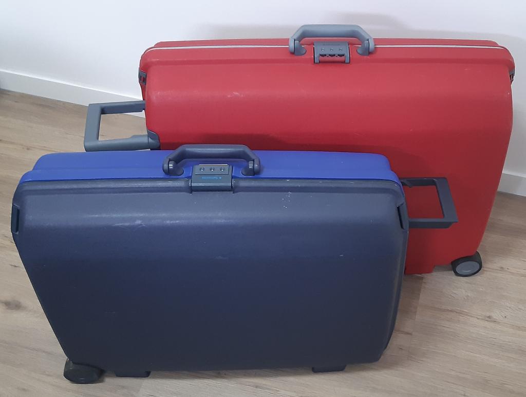 Te koop onderdelen Samsonite Oyster hardcase koffer, Wieltjes, Gebruikt, Hard kunststof, Ophalen of Verzenden