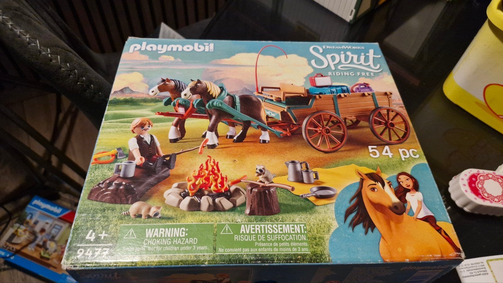 Playmobil Spirit - Vader met Huifkar / Koets (9477), Ophalen of Verzenden