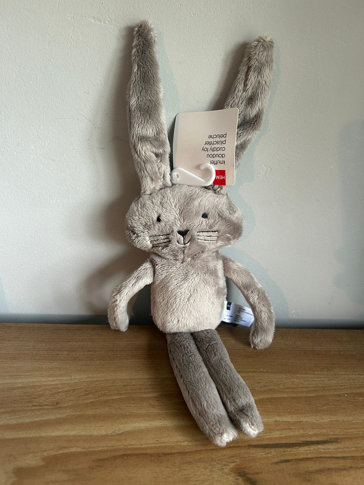 Hema knuffel konijn knuffeltje knuffels nieuw, Kinderen en Baby's, Verzenden, Nieuw, Konijn