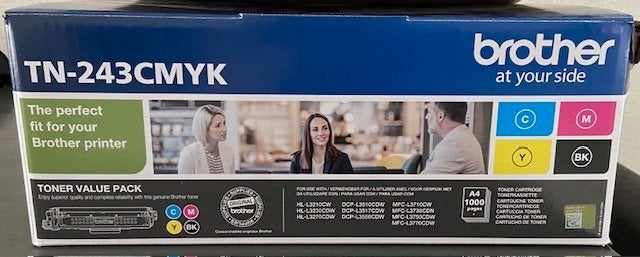 Brother TN-243CMYK Toner 4-kleuren Multipack, Computers en Software, Printerbenodigdheden, Ophalen of Verzenden, Nieuw, Toner