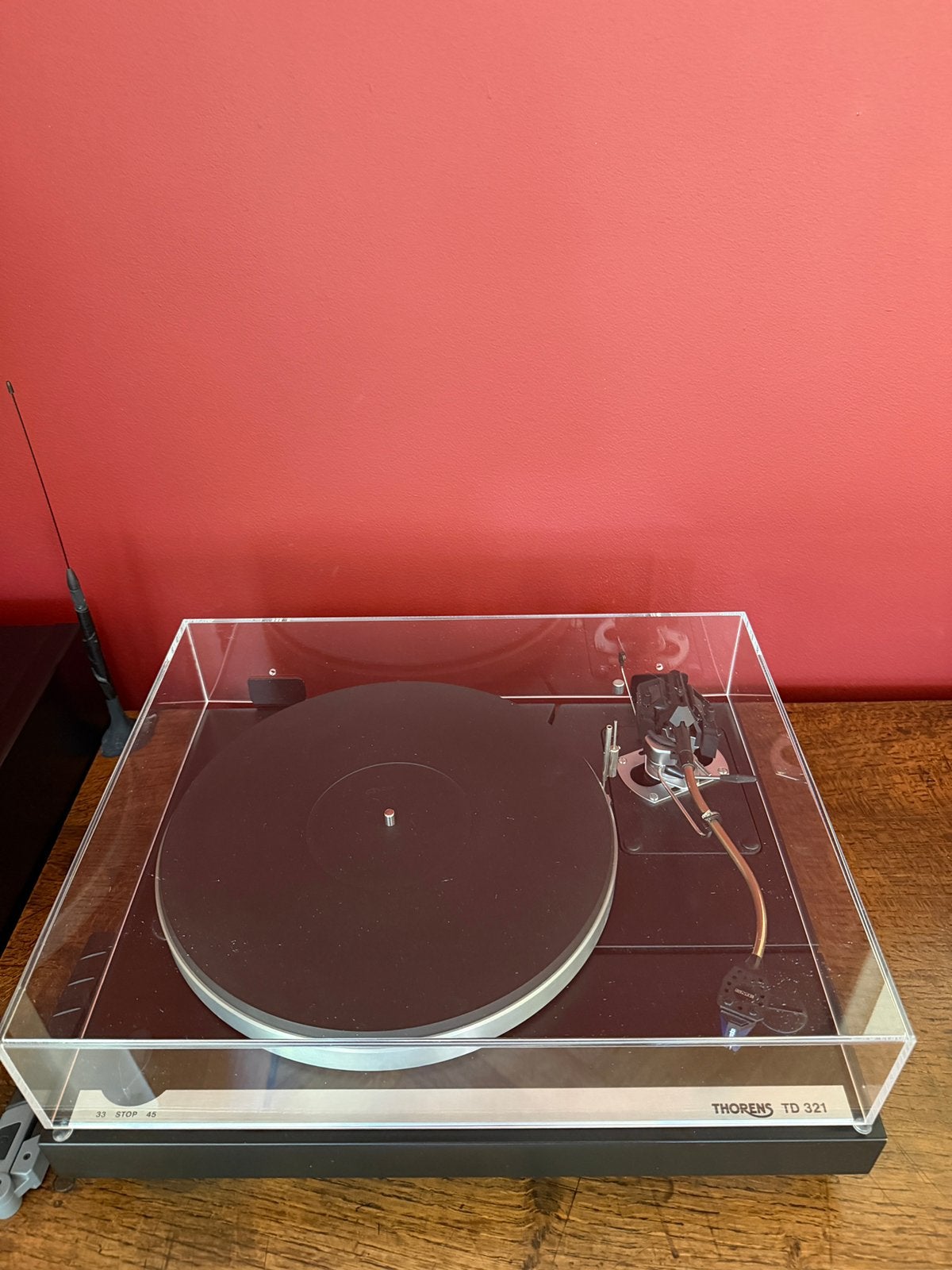 Thorens TD 321 met SME series III S arm, Ophalen, Zo goed als nieuw, Thorens