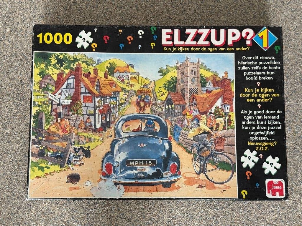 Wasgij puzzels, 1000 stukjes, Ophalen, 500 t/m 1500 stukjes, Gebruikt, Legpuzzel