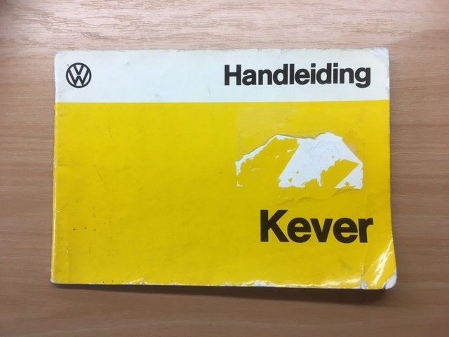 Handleiding VW Kever - Uitgave augustus 1975   NL, Ophalen of Verzenden