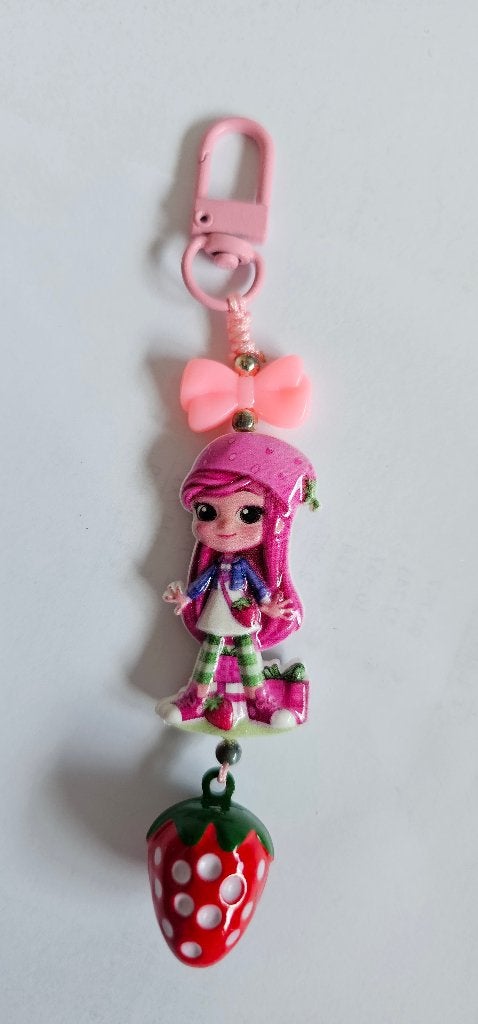 strawberry shortcake keychain phonecharm, Ophalen of Verzenden, Nieuw, Overige typen