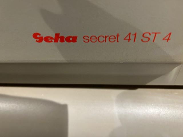 Geha secret 41 ST papievernietiger, Ophalen, Gebruikt