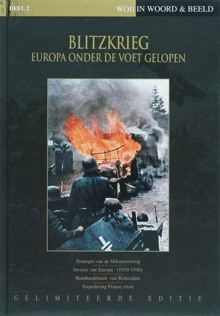 Blitzkrieg  Europa onder de voet gelopen, Ophalen of Verzenden, Tweede Wereldoorlog, Zo goed als nieuw, Algemeen