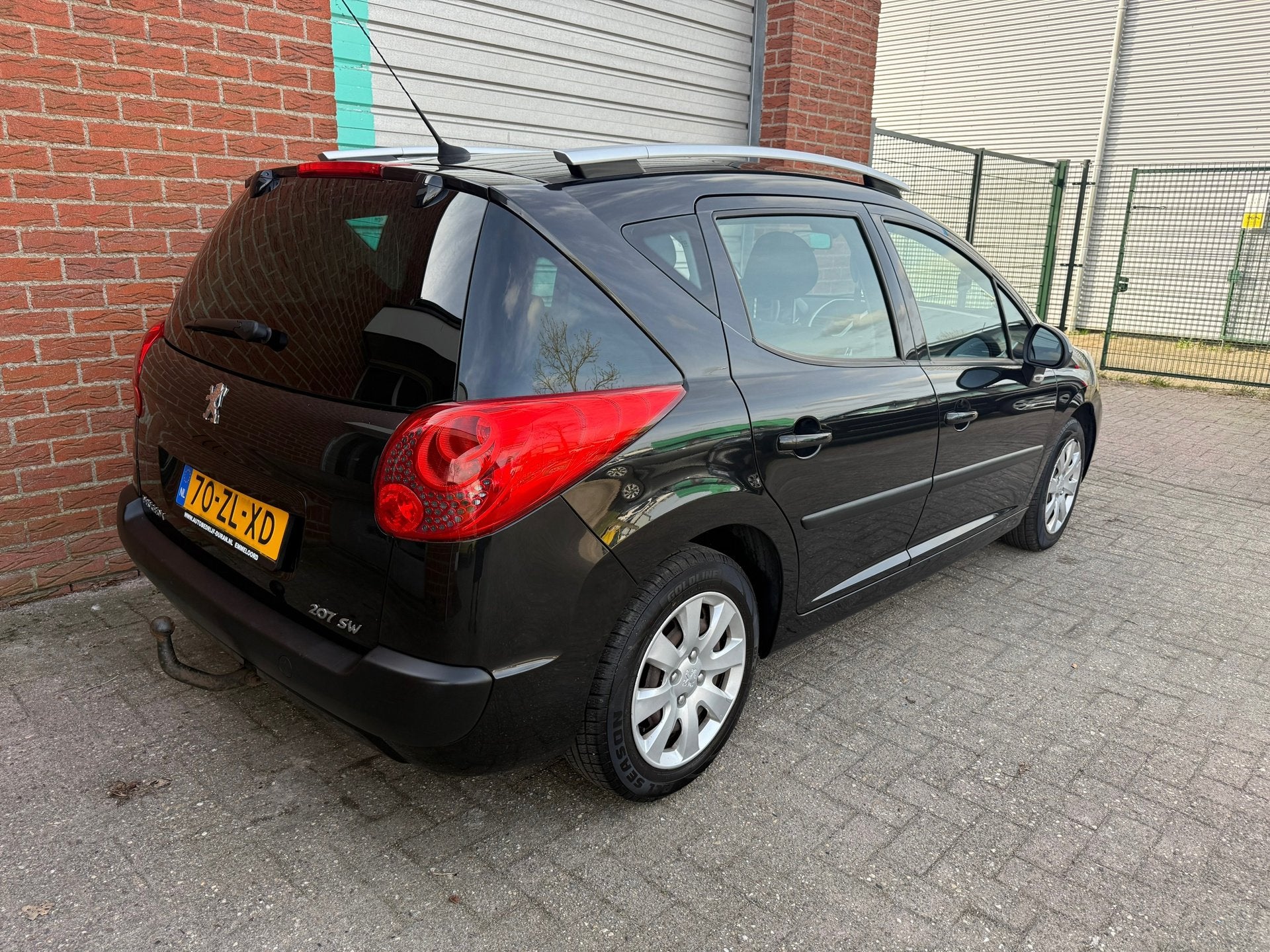 Peugeot 207 SW 1.6 VTi XS Clima Bj:2008 NAP!, Voorwielaandrijving, Gebruikt, 4 cilinders, Zwart