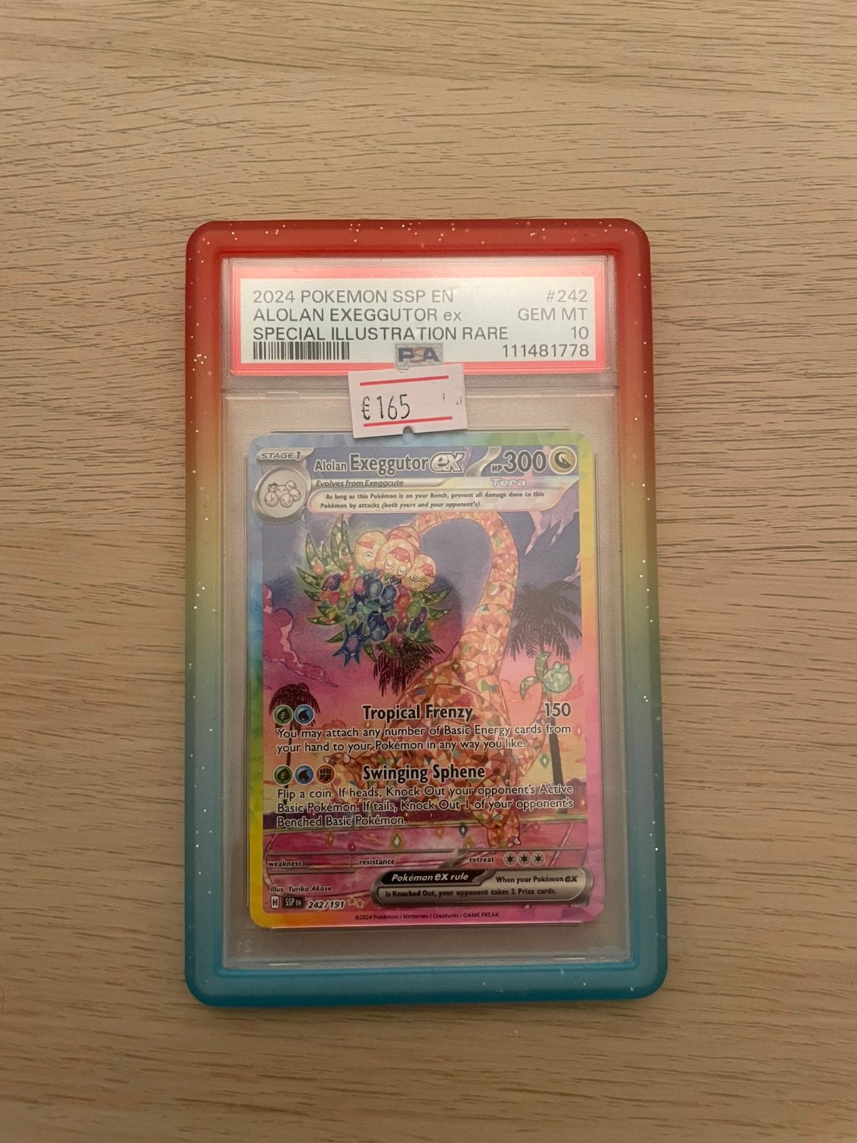 Alolan Exeggutor #242 PSA 10, Hobby en Vrije tijd, Verzamelkaartspellen | Pokémon, Ophalen of Verzenden, Zo goed als nieuw