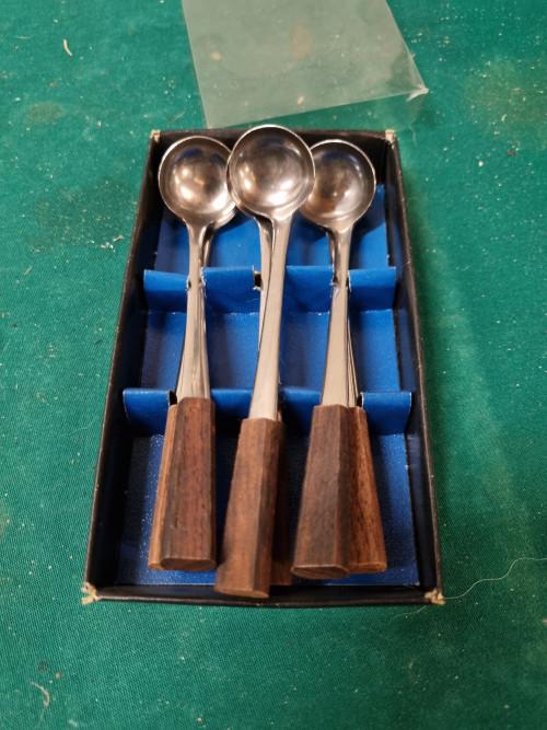 fondue lepels vintage 6x, Ophalen of Verzenden, 'T Olde Gre-j, Info@toldegrej.nl, Endepoelstraat 20f Didam