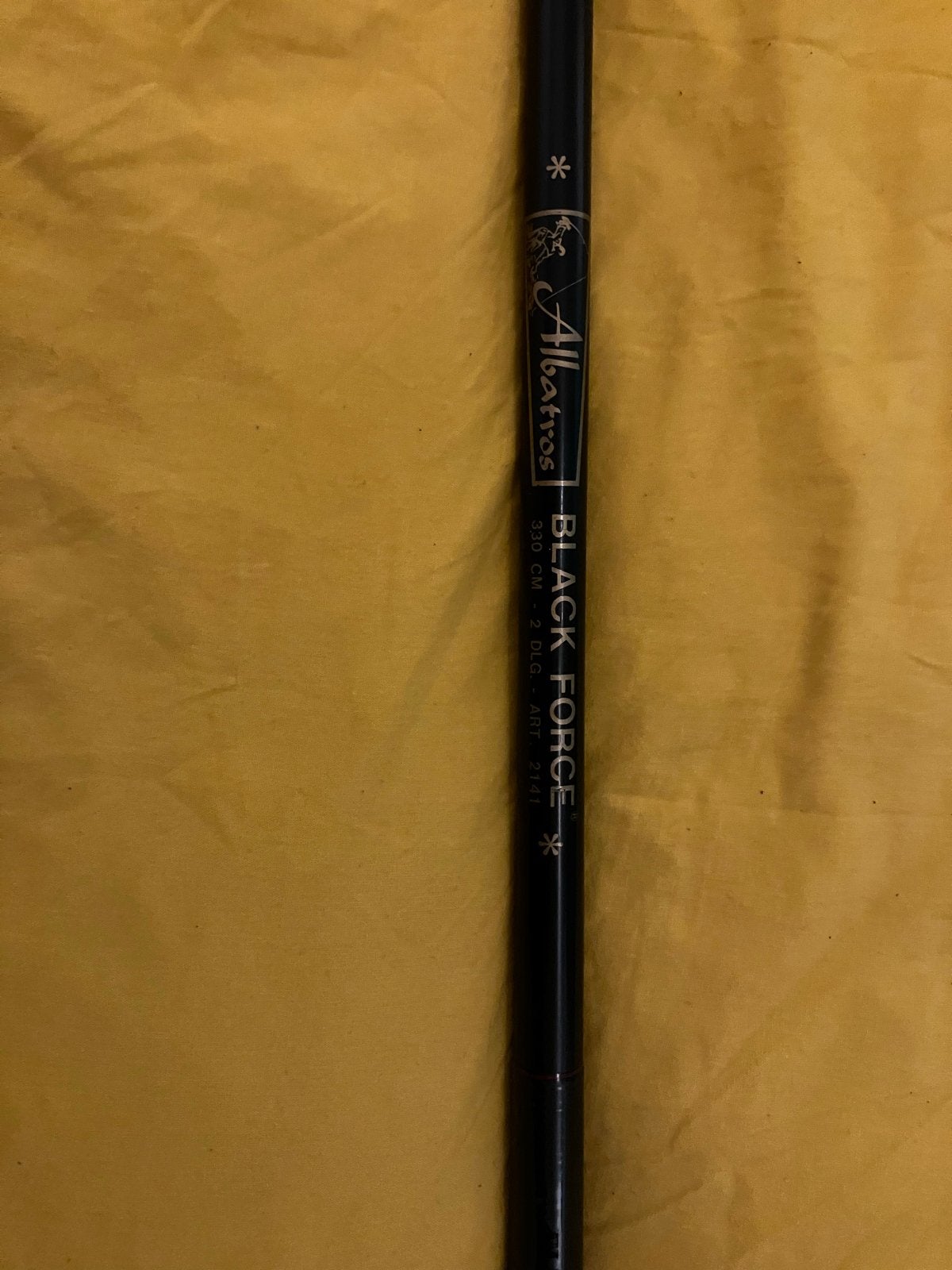 Carbon Karperhengel 3,3m met Silstar Molen, Ophalen, Gebruikt, Complete hengel