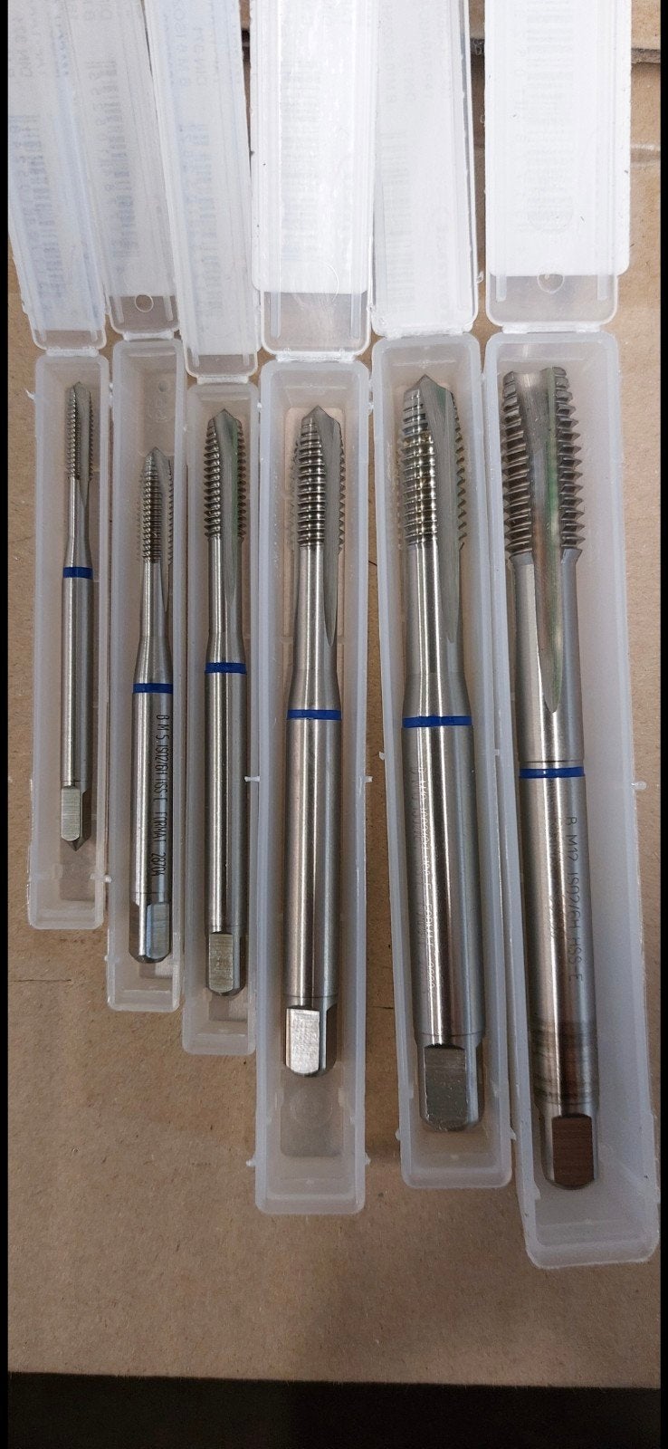 Nieuwe M4, M5, M6, M8, M10, M12 Tappen Set, Verzenden, Nieuw, Overige typen