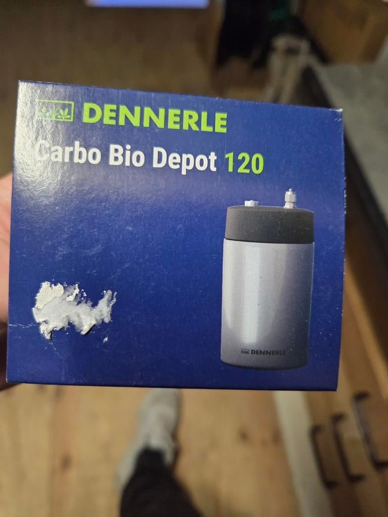Dennerle carbo bio depot 120 7x, Ophalen of Verzenden, Nieuw, Plant(en), Steen of Hout