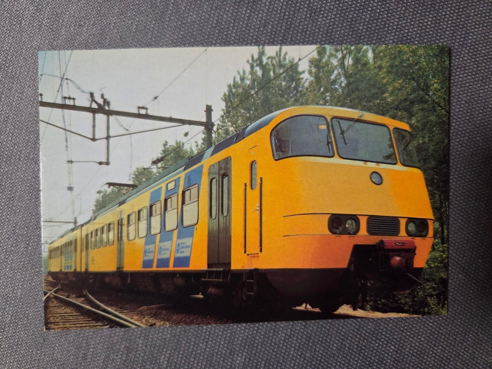 NS Sprinter Trein Kaart/Prent - Gedetailleerde Info, Ophalen of Verzenden