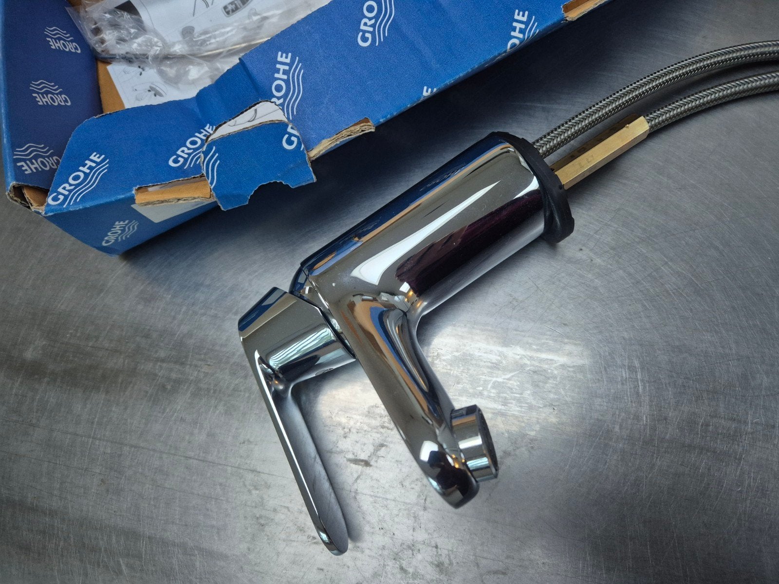 Grohe Kraan - voor wastafel-Nieuw in doos, Ophalen of Verzenden, Nieuw, Chroom, Kraan