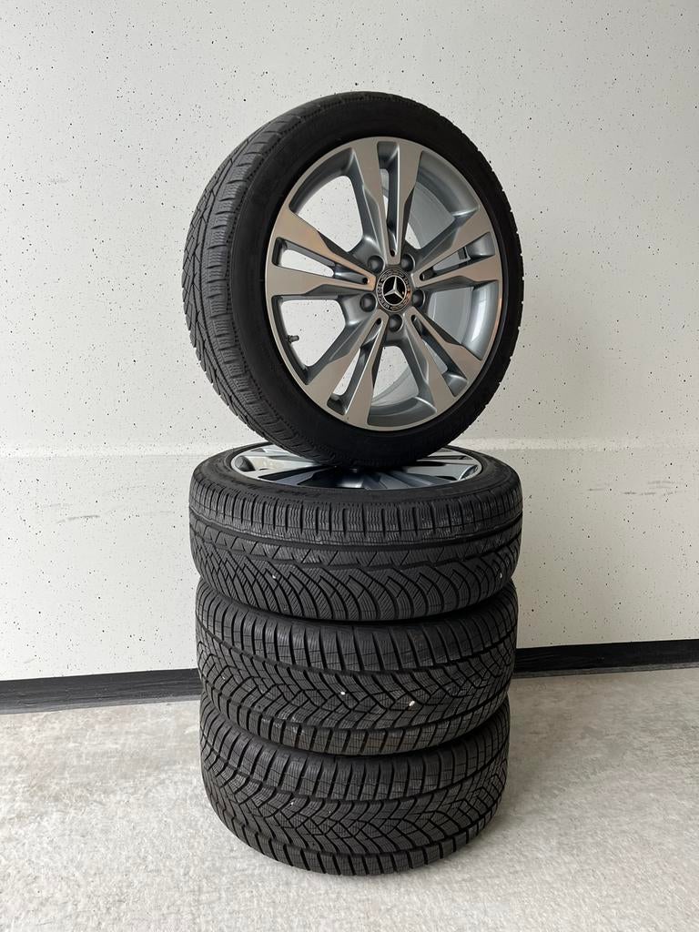Originele 18 inch winterset Mercedes C-klasse W205 (2), Auto-onderdelen, Banden en Velgen, Ophalen, 18 inch, Banden en Velgen