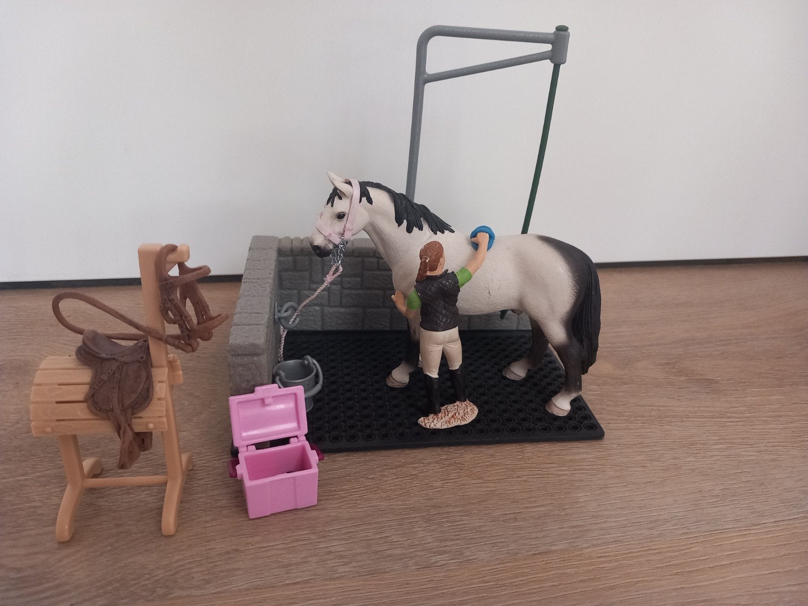 Schleich Horse Club Wasplaats voor Paarden 42104, Ophalen, Gebruikt, Jongen of Meisje