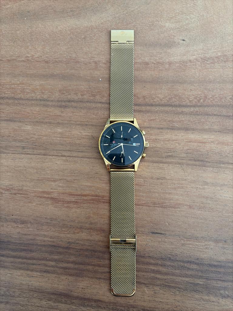 Sem Lewis London horloge, Overige merken, Staal, Polshorloge, Ophalen of Verzenden