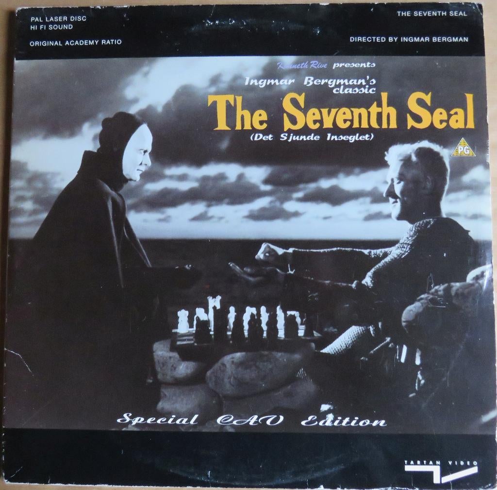 The Seventh Seal, laserdisc, Vanaf 12 jaar, Ophalen of Verzenden, Gebruikt, Drama