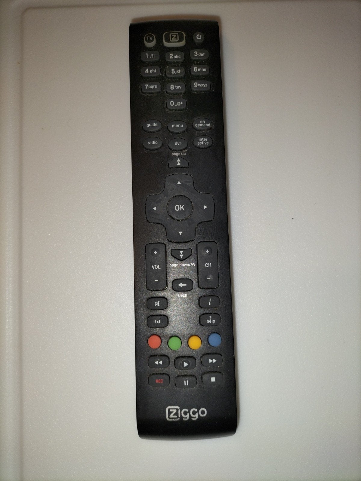 Originele Ziggo/UPC RC2094501 Afstandsbediening, Ophalen of Verzenden