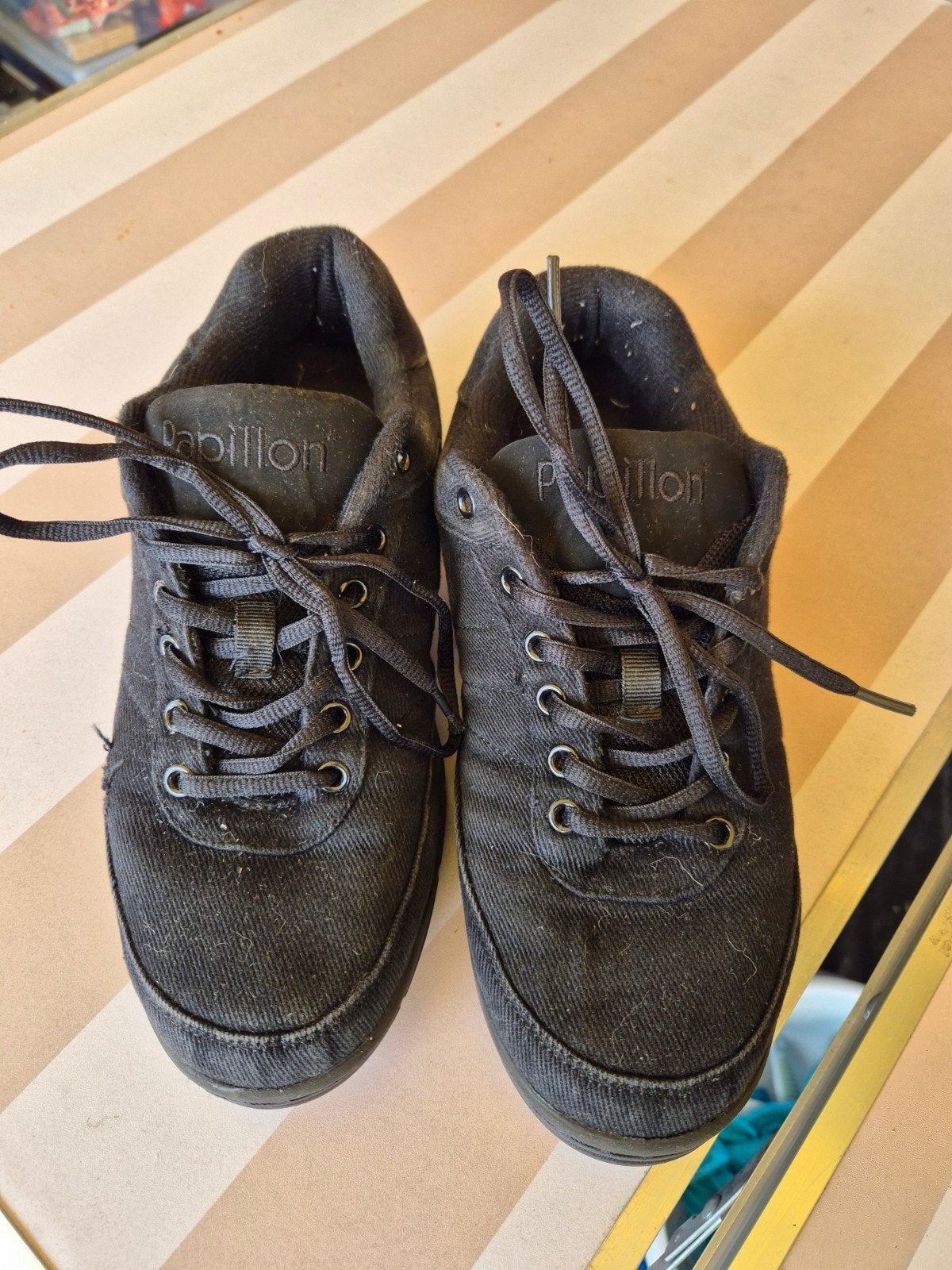 Zwarte Papillon dansschoenen/sneakers maat 38 (label 39.5), Kleding | Dames, Schoenen, Ophalen, Zwart, Dansschoenen, Papillon
