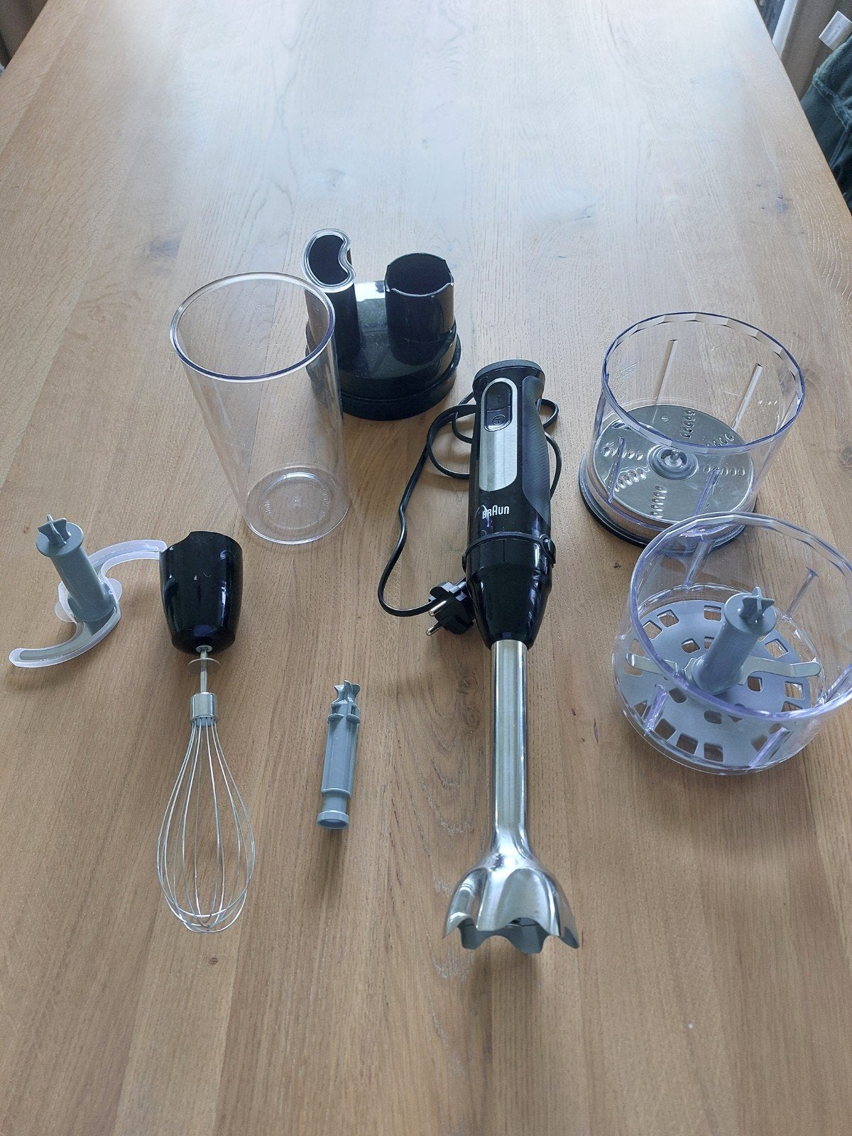 Braun staafmixer - Slechts 1x gebruikt, Ophalen, Nieuw, 3 snelheden of meer, Vaatwasserbestendig
