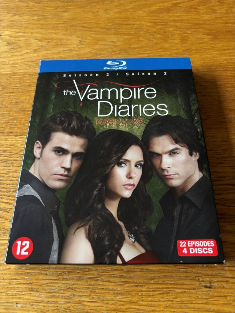 Blu-ray's The Vampire Diaries - Seizoen 2, Gebruikt, Spaans, Ophalen of Verzenden, Blu-ray