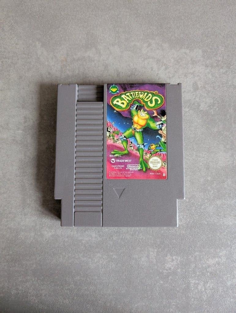 Battletoads Nintendo NES, Spelcomputers en Games, Games | Nintendo NES, Avontuur en Actie, 1 speler, Ophalen of Verzenden, Zo goed als nieuw