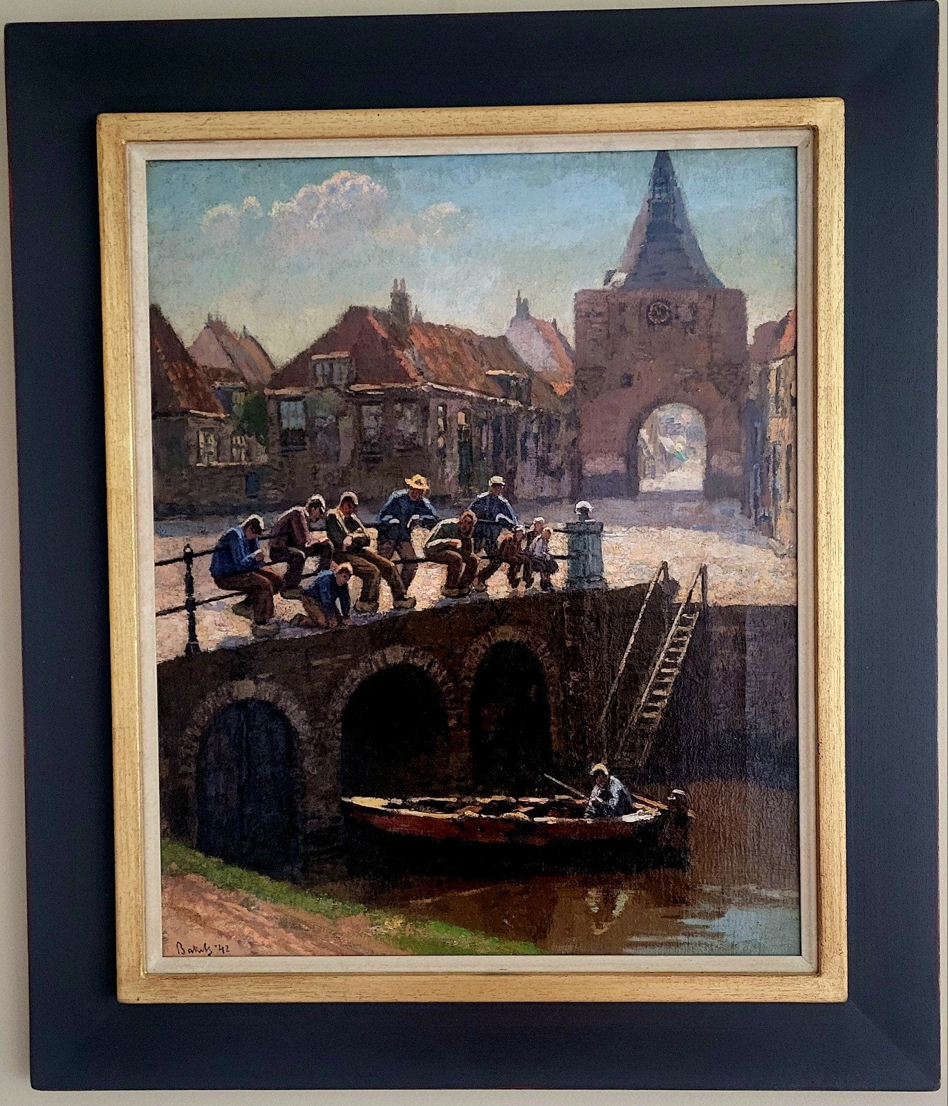 Vischpoort Elburg. R.S. Bakels 1942