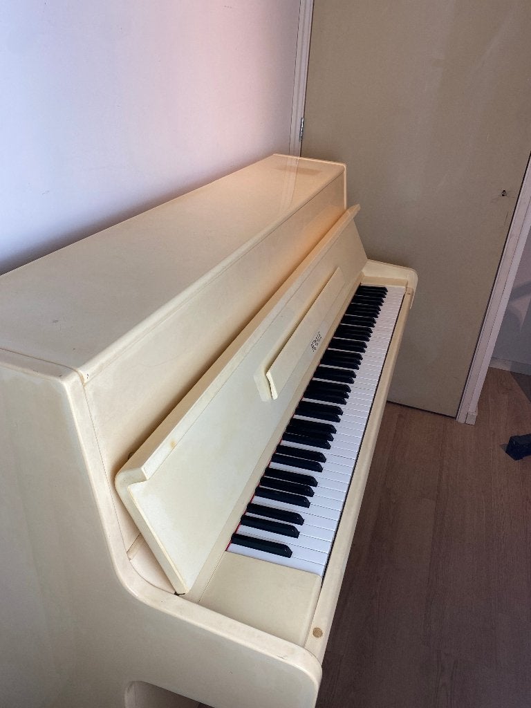 Mooie Royale piano - Crème/Wit, Ophalen, Gebruikt, Wit