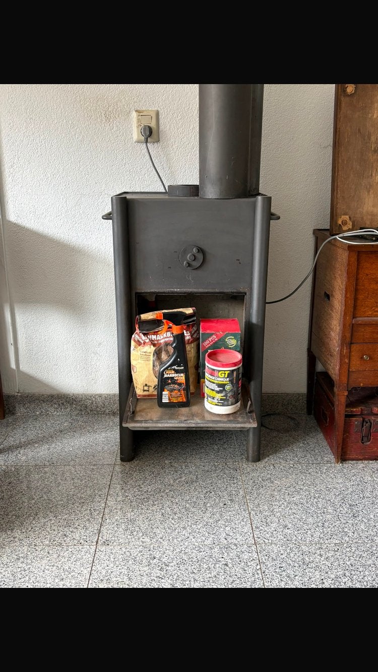 Houtkachel, Ophalen, Gebruikt, Houtkachel, Vrijstaand