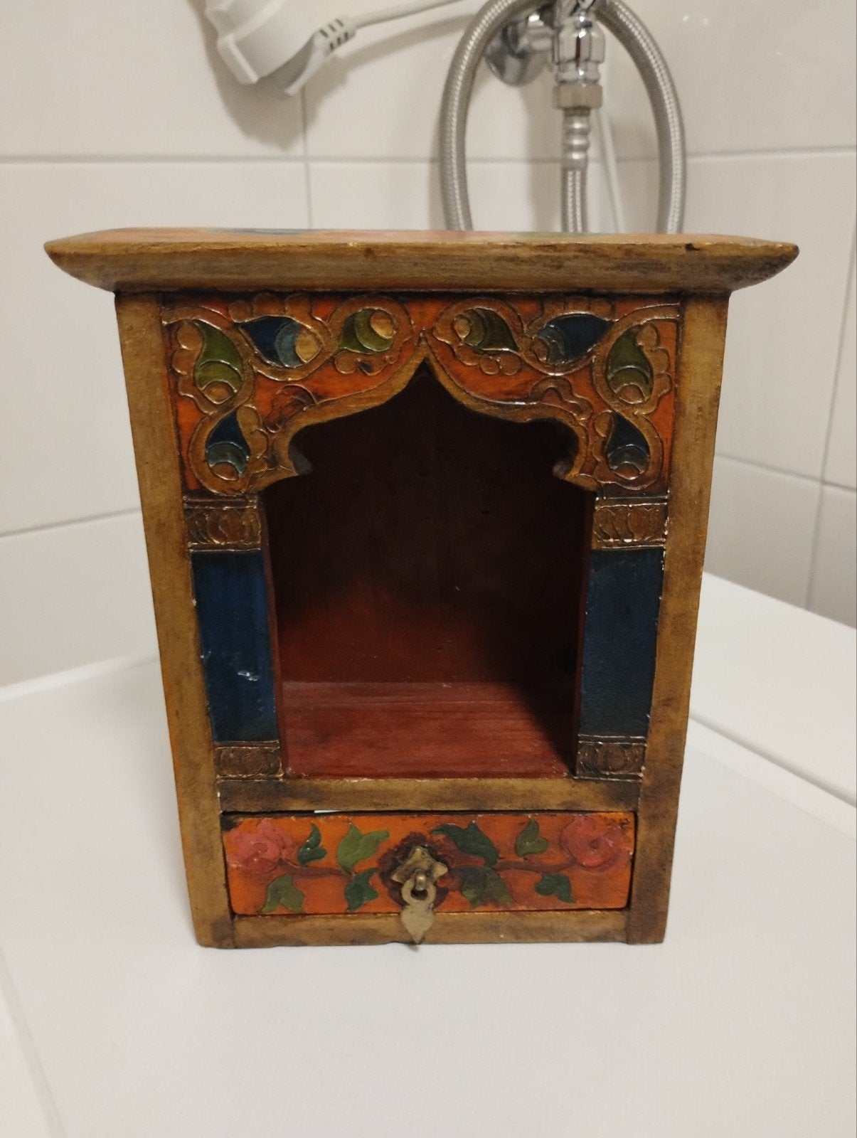 Gamital tafel altaar of klein huis altaar Tibet, Ophalen of Verzenden