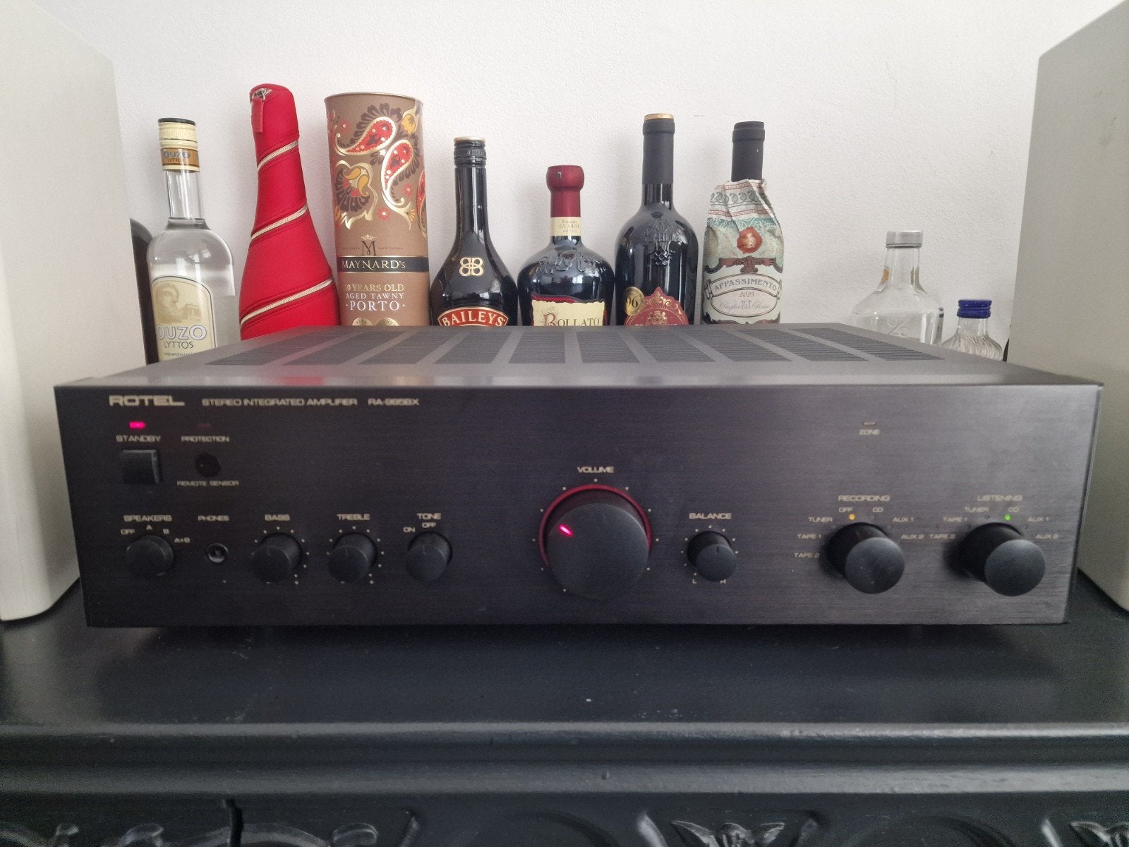 Rotel RA-985BX Stereo Geïntegreerde Versterker, Overige merken, Gebruikt, Ophalen of Verzenden, 60 tot 120 watt