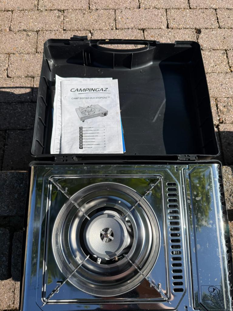 Campinggaz gasstel, Caravans en Kamperen, Ophalen, Gebruikt