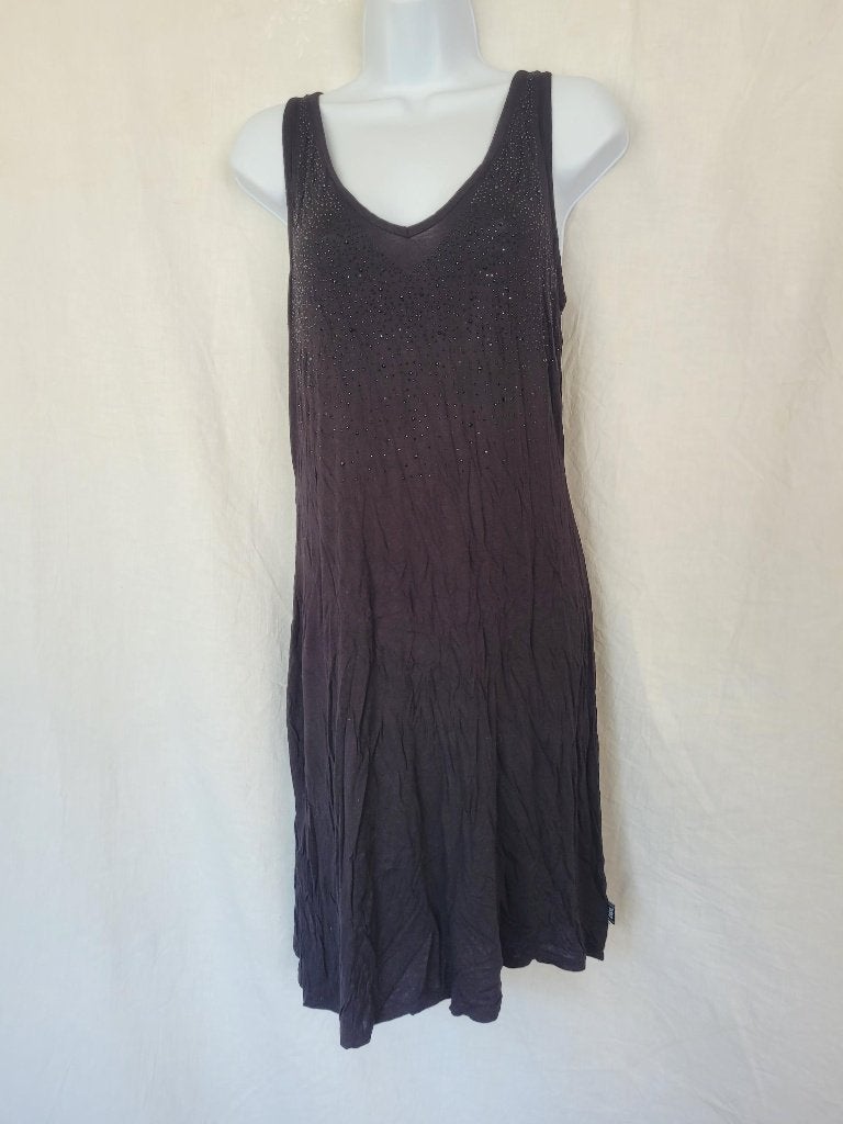 Mooie zwarte jurk met strass mt M merk DIdi, Maat 38/40 (M), ., Zwart, Ophalen of Verzenden