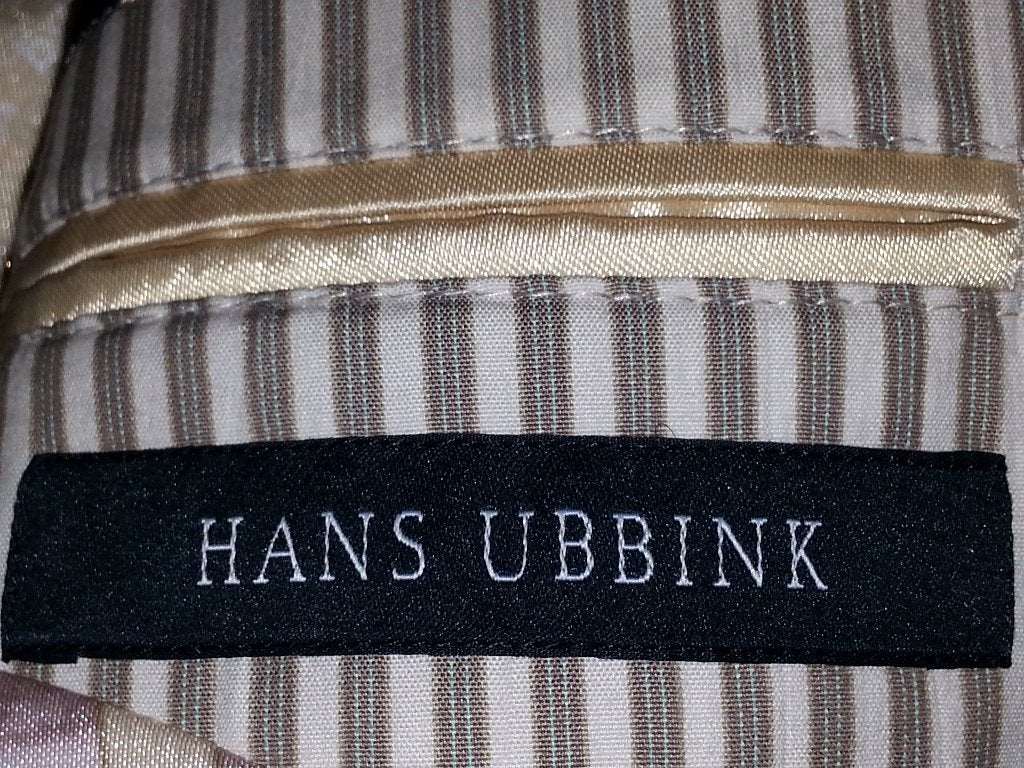 Foto 3 van Hans Ubbink colbert met beige kleur maat 52