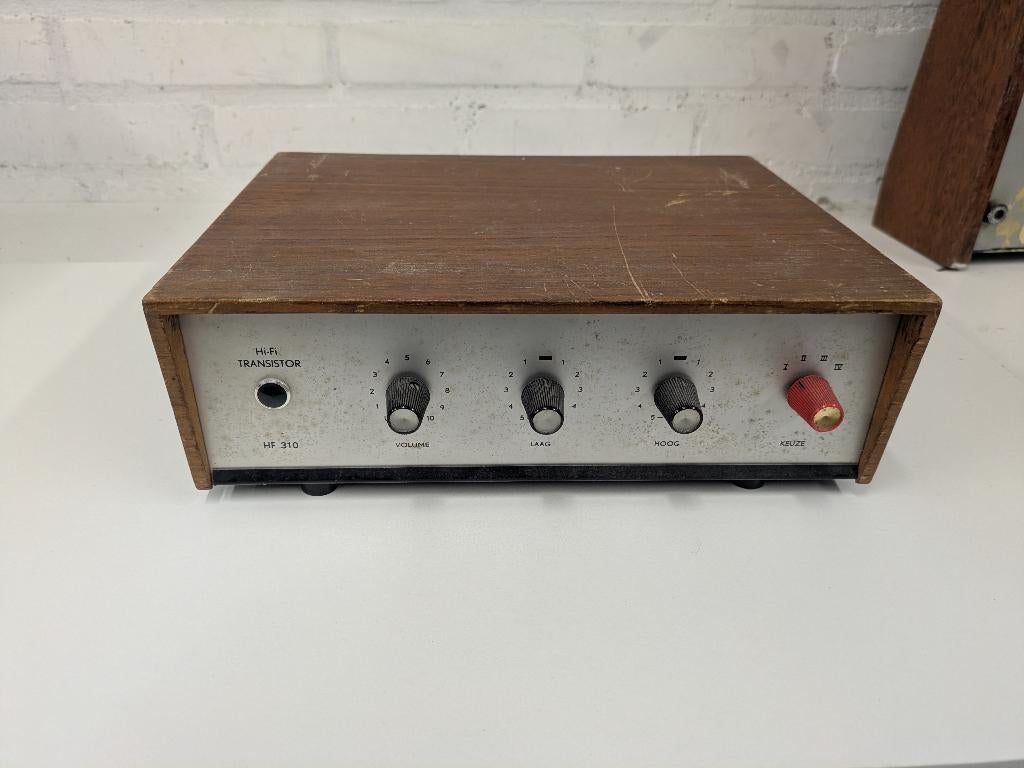 Philips HF310 Mono versterkertje - Opknapper, Ophalen of Verzenden, Gebruikt, Philips