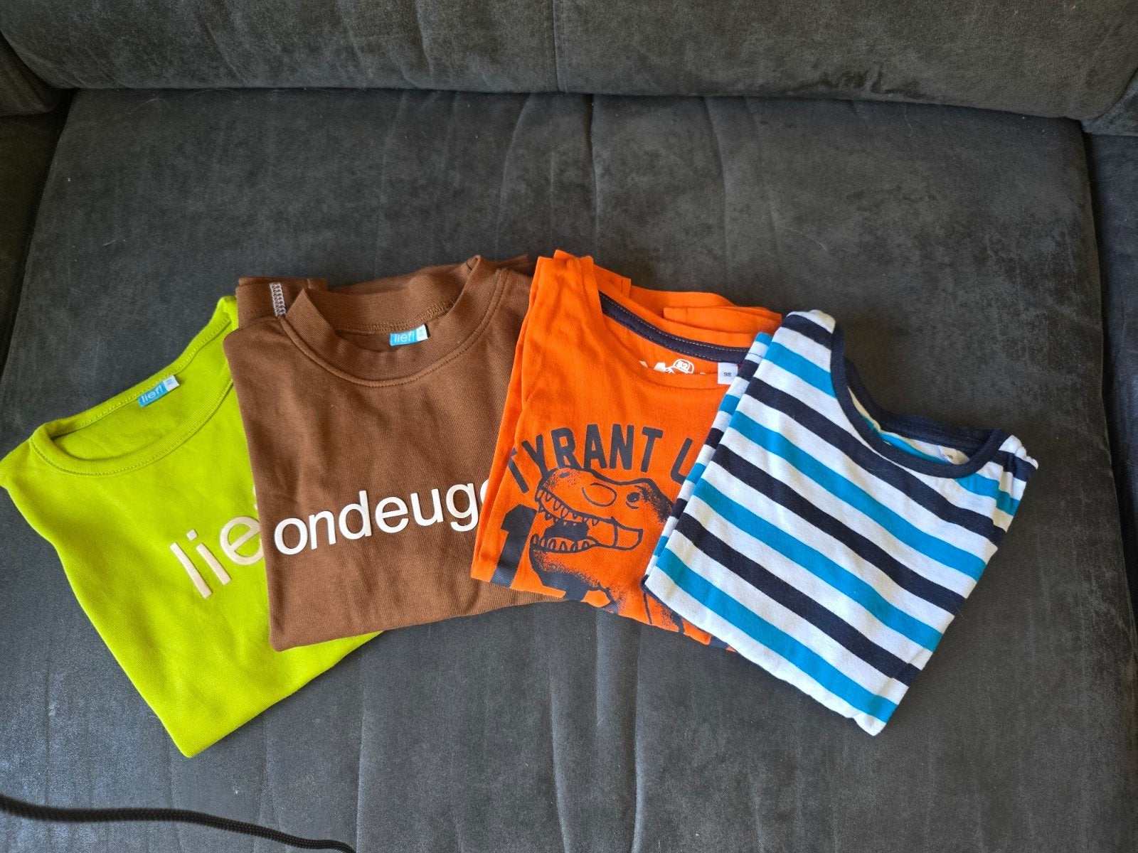 Shirtjes maat 98, Kinderen en Baby's, Kinderkleding | Maat 98, Gebruikt, Shirt of Longsleeve, Jongen, Diverse merken