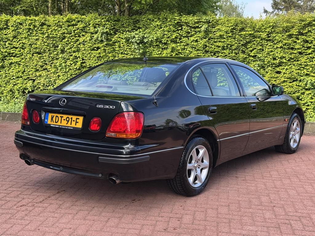 Lexus GS 300 V6 YOUNGTIMER * 1e eigenaar * UNIEKE AUTO * Dea, Auto's, Lexus, Automaat, Achterwielaandrijving, Gebruikt, Leder