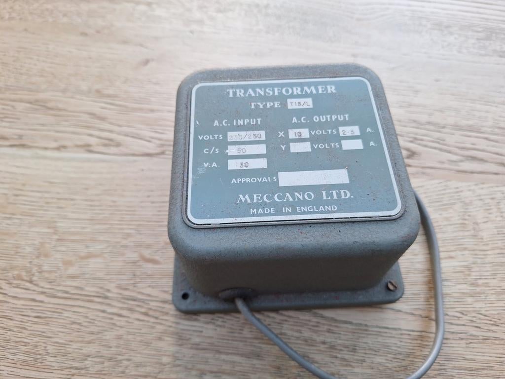 Meccano Transformator Type T15/L, Ophalen of Verzenden, Gebruikt