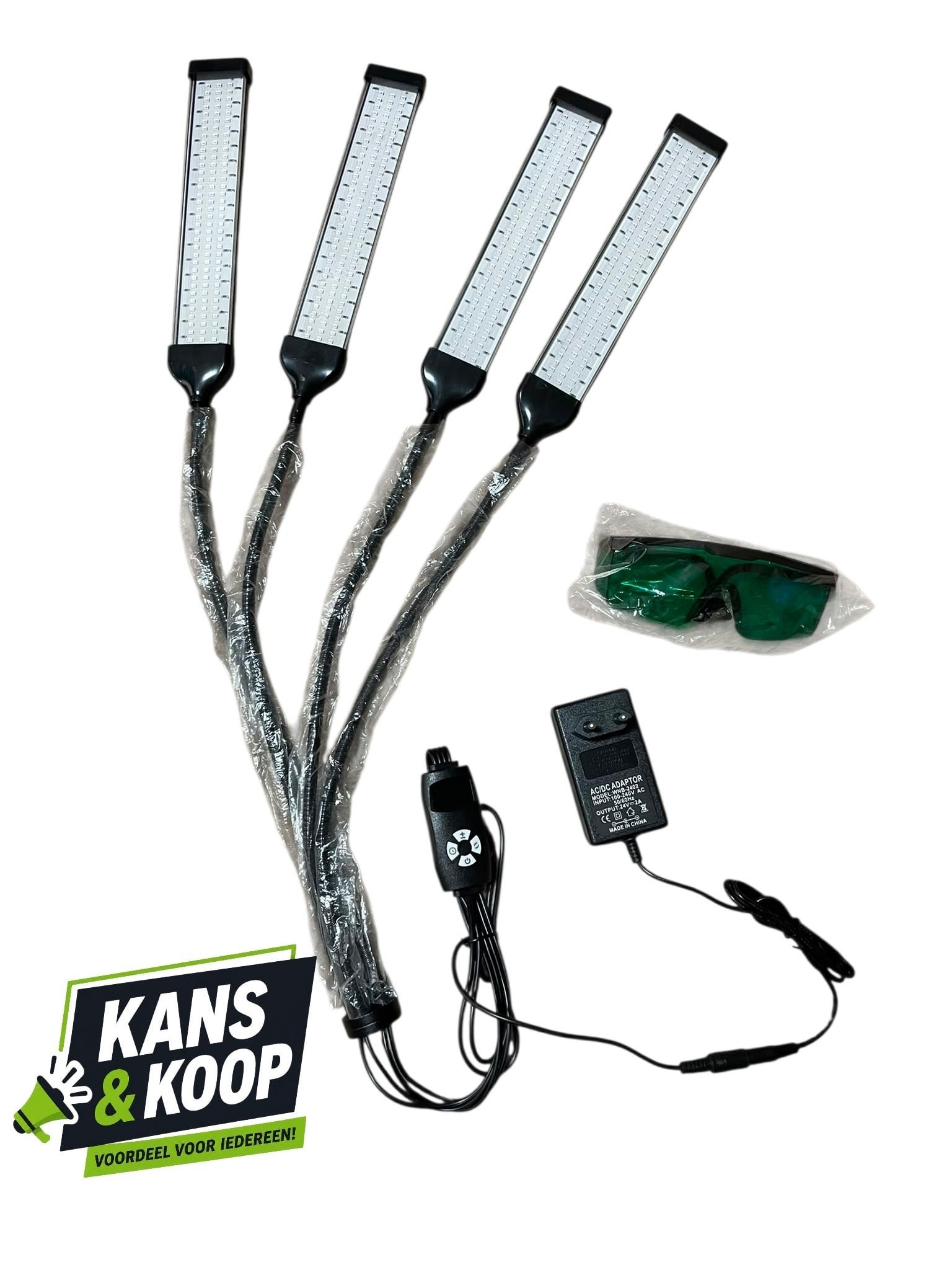 Mr Light 4Kops Grow LED Lamp 45W, Ophalen of Verzenden, Nieuw
