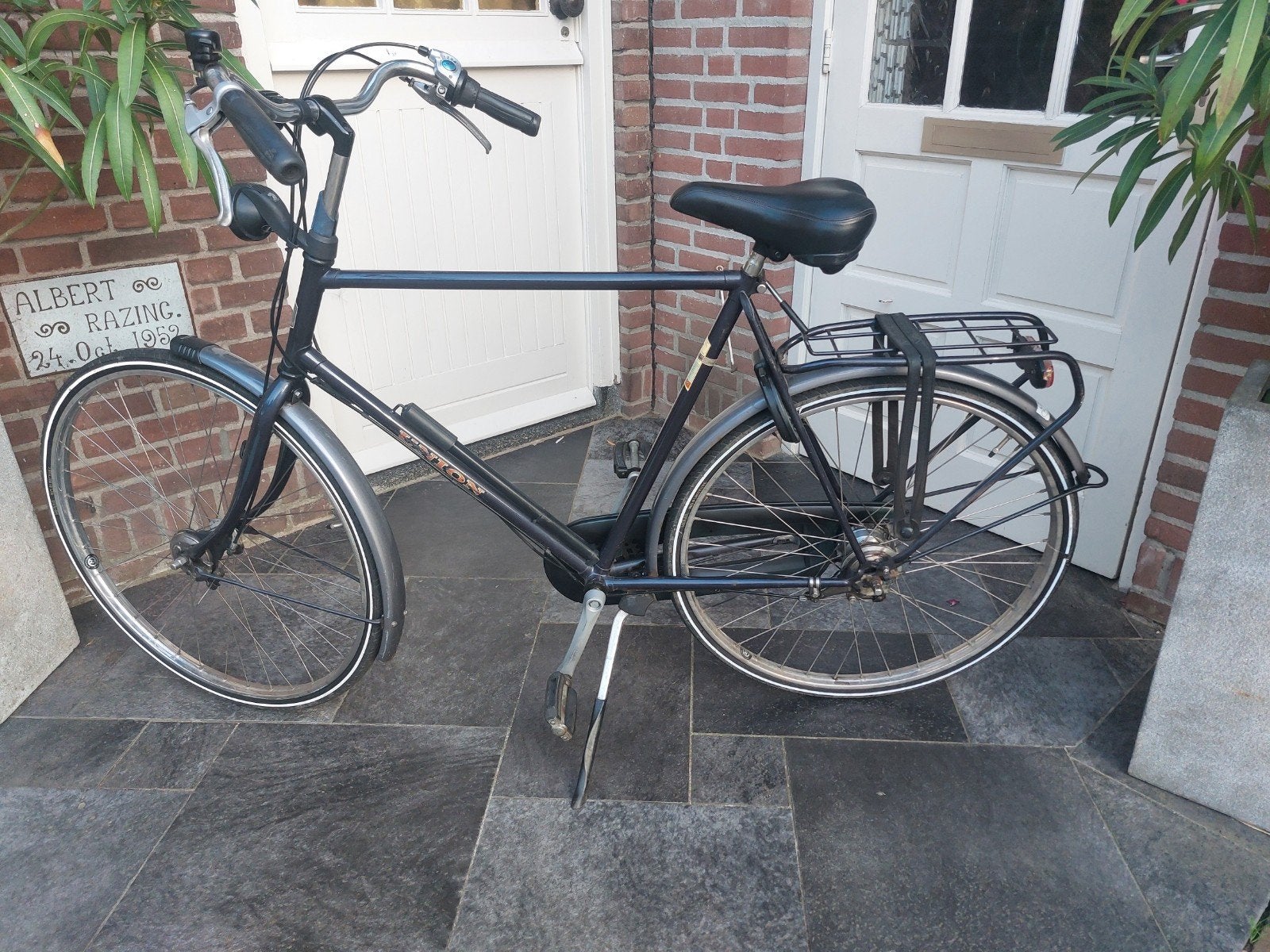 Heren fiets 28 inch 4 versn frame 60 cm jongens herenfiets, Fietsen en Brommers, 56 cm of meer, Ophalen of Verzenden, Gebruikt