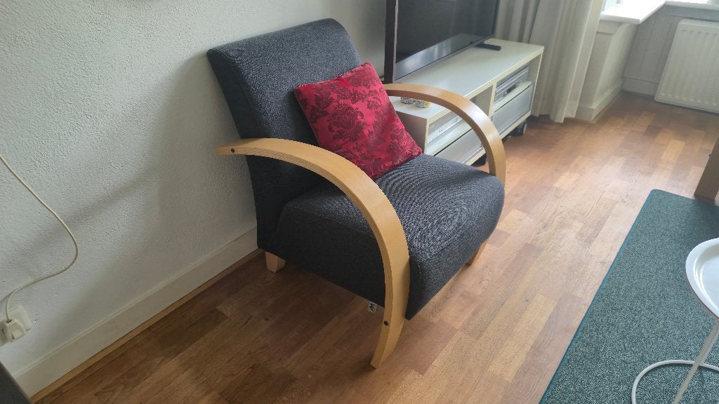 Fauteuils Montel (2 stuks), Huis en Inrichting, Fauteuils, Ophalen, Gebruikt, (retro) Modern, 75 tot 100 cm