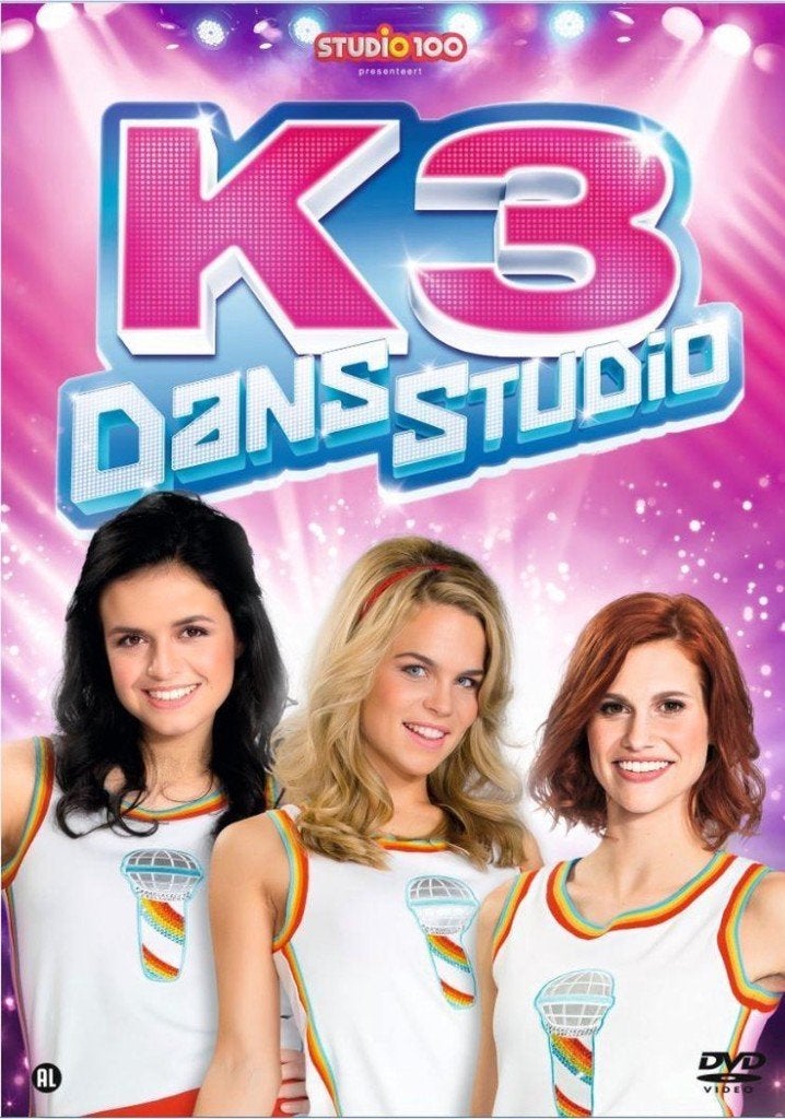 DVD K3 - Dansstudio, Alle leeftijden, Overige genres, Overige typen, Zo goed als nieuw