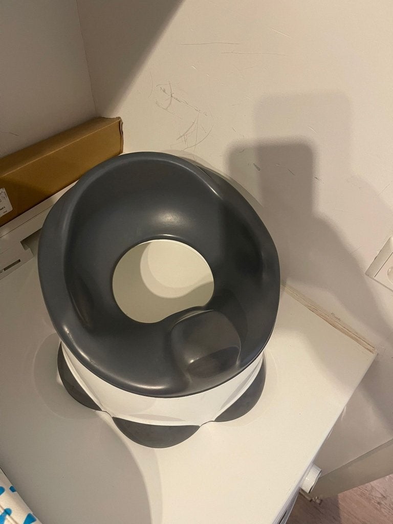 Bumbo Step 'n Potty Licht Grijs - Toilet Trainer, Ophalen, Gebruikt
