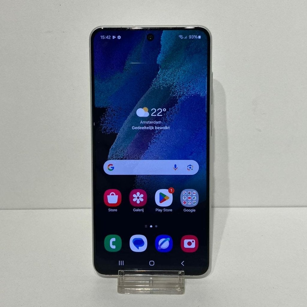 Samsung Galaxy S21 FE 5G 128GB Wit Los Toestel Top Staat, Overige modellen, Blauw, Ophalen of Verzenden, Zo goed als nieuw