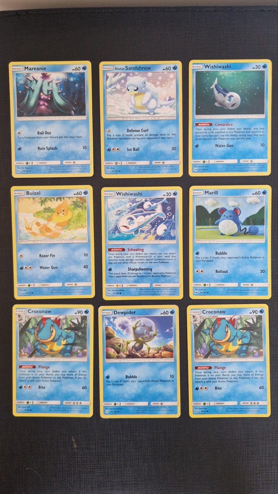 Sun & Moon kaarten, Ophalen of Verzenden, Gebruikt, Meerdere kaarten
