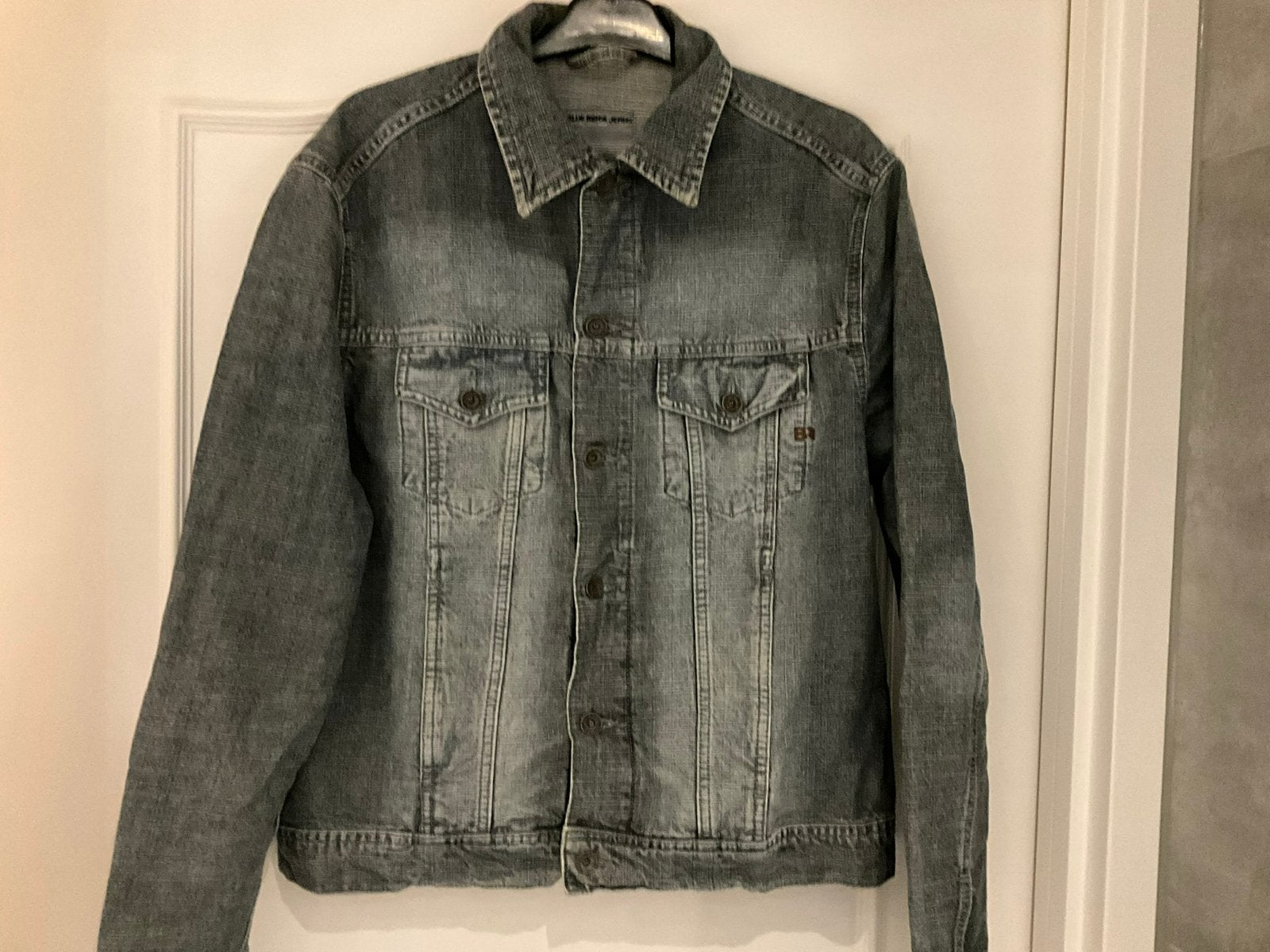 Heren spijkerjack we fashion, Kleding | Heren, Ophalen of Verzenden, Gedragen, Blauw